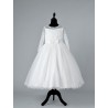 Robe enfant petite fille ivoire