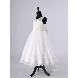 Robe enfant petite fille ivoire