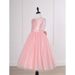 Robe rose enfant petite fille