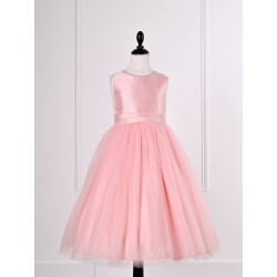 Robe rose enfant petite fille