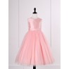 Robe rose enfant petite fille