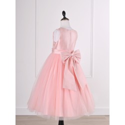 Robe rose enfant petite fille