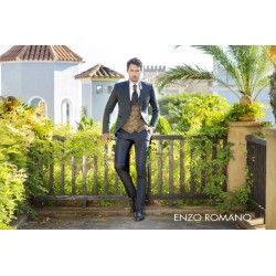 Costume de cérémonie foncé fantaisie Enzo Romano